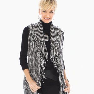 DRAMA FRINGE NOLAN SWEATER VEST